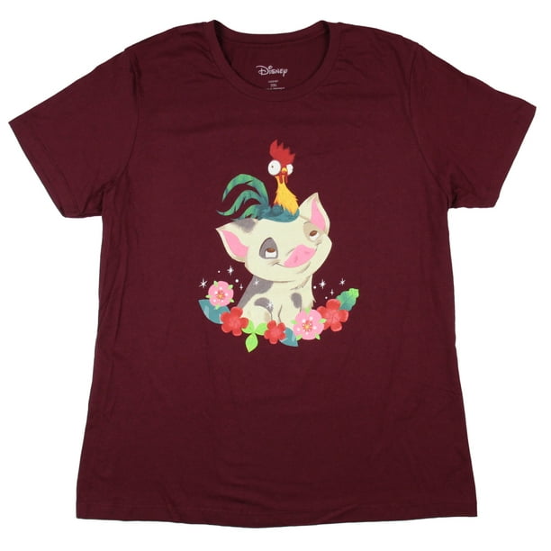 Fifth Sun Moana Juniors Island Pattern T-Shirt Fifth Sun Moana Juniors Island Pattern T-Shirt